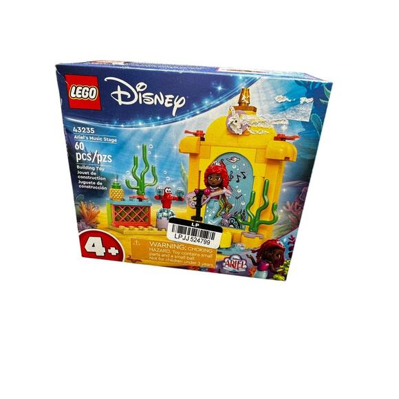 Lego Other - NWT LEGO Disney Ariel’s Music Stage 60pcs 43235